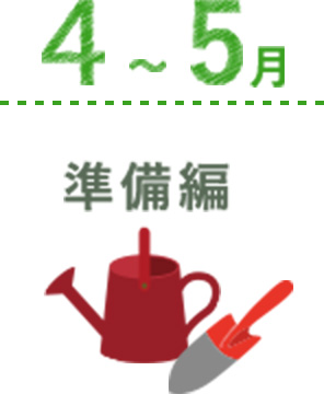 4月～5月 準備編