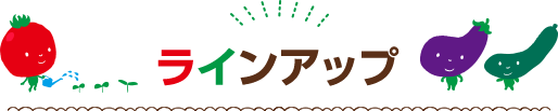 ラインアップ