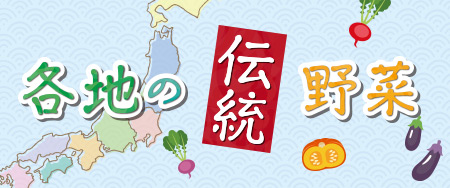 日本各地の伝統野菜の種（タネ）