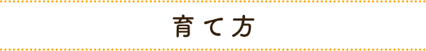 育て方